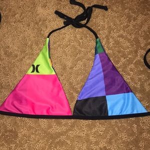 reversible hurley bathing suit top